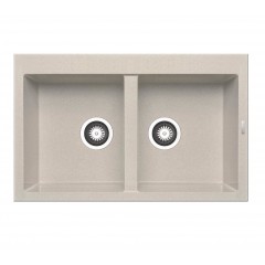 Pyramis Νεροχύτης Ένθετος Μπεζ Pyragranite Alazia (79X50) 2B 079811111 Pyramis Νεροχύτης Ένθετος Μπεζ Pyragranite Alazia (79X50) 2B 079811111